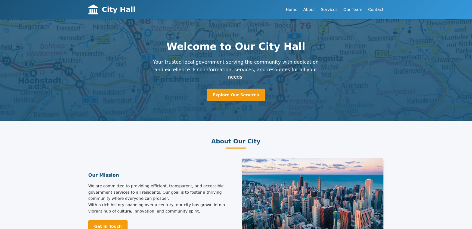 Home page